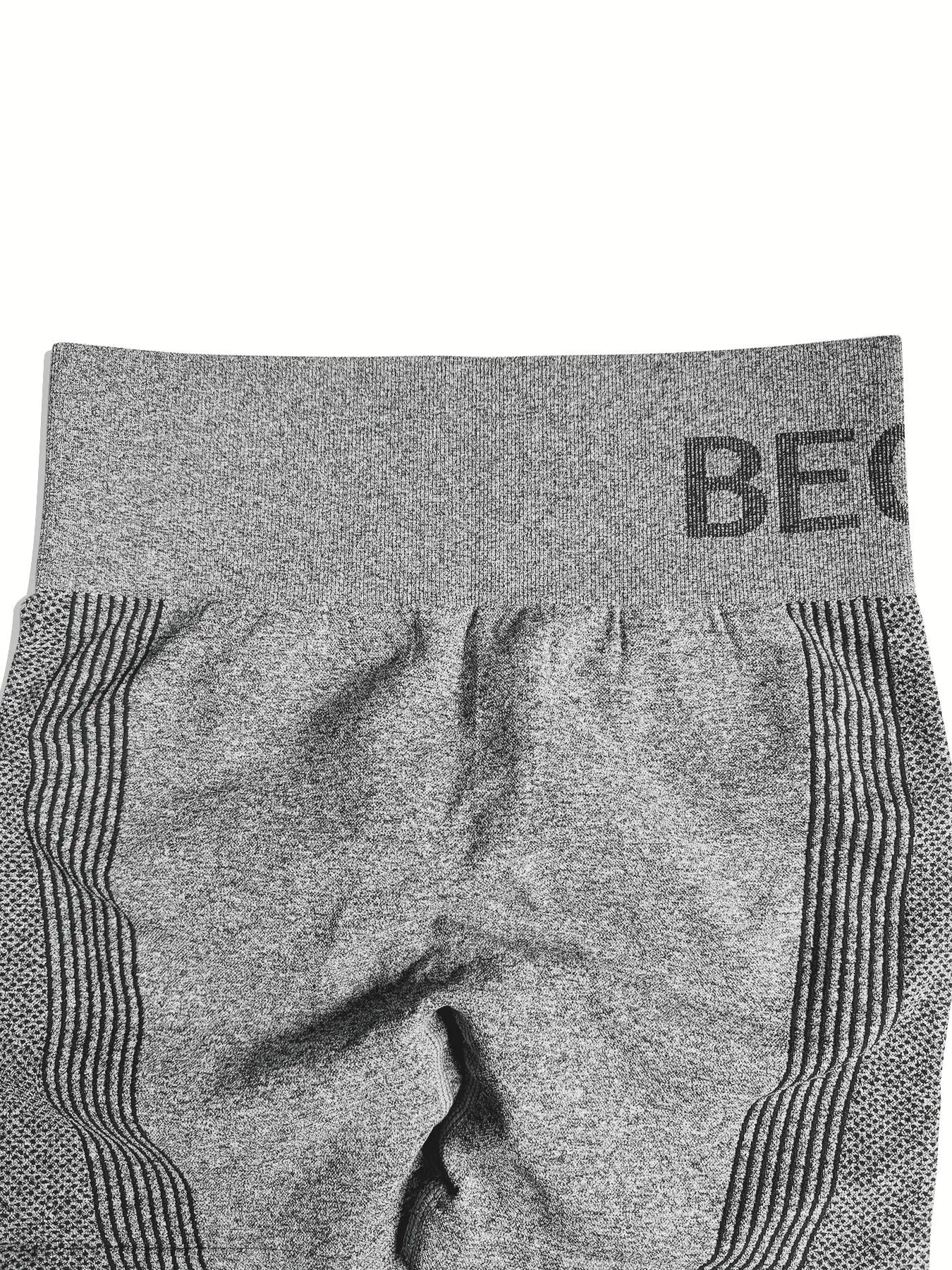 High Waist Sports Gym Shorts